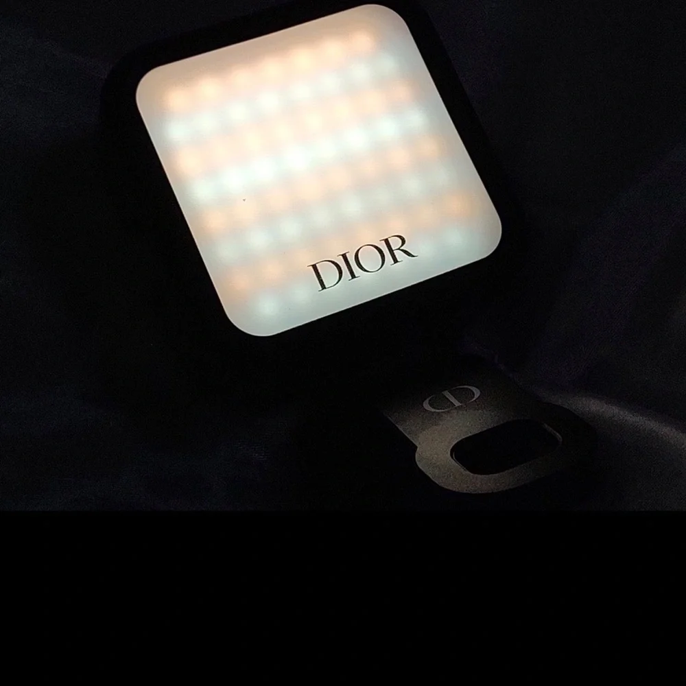 Dior Black On-Camera LED Light GWP